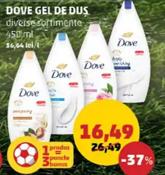 Penny DOVE GEL DE DUS Ofertă