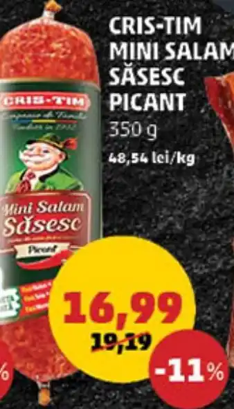 Penny CRIS-TIM MINI SALAM SĂSESC PICANT Ofertă