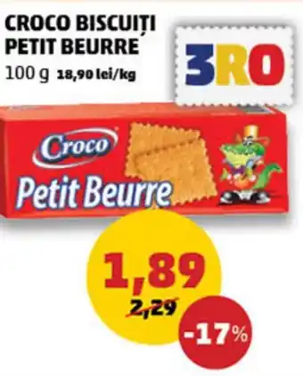 Penny CROCO BISCUITI PETIT BEURRE Ofertă