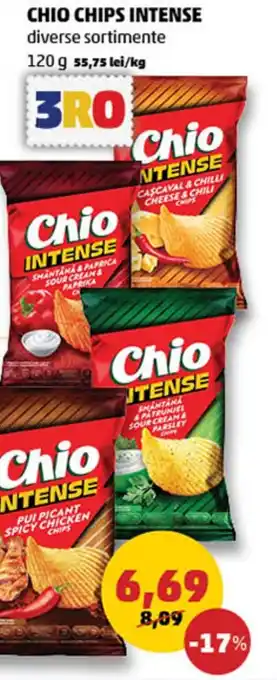 Penny CHIO CHIPS INTENSE Ofertă