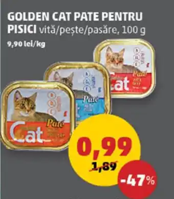 Penny GOLDEN CAT PATE PENTRU PISICI Ofertă