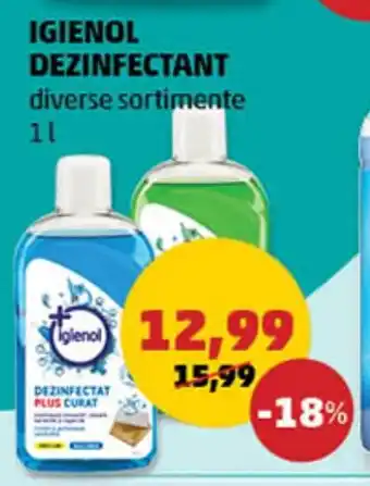 Penny IGIENOL DEZINFECTANT Ofertă