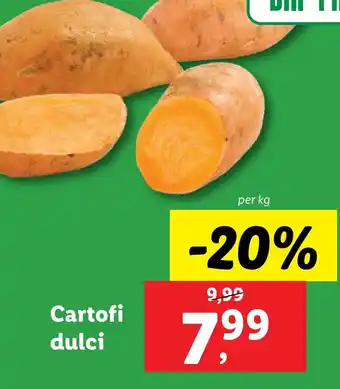 Lidl Cartofi dulci Ofertă