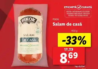 Lidl PIKOK Salam de casă Ofertă