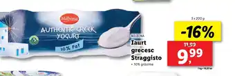Lidl MILBONA Iaurt grecesc Straggisto Ofertă