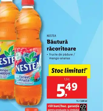Lidl NESTEA Băutură răcoritoare 1.5L Ofertă