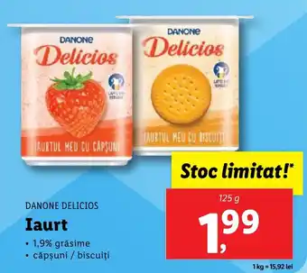 Lidl DANONE DELICIOS Iaurt Ofertă