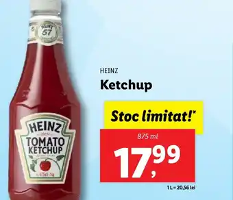 Lidl HEINZ Ketchup Ofertă