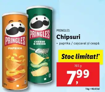 Lidl PRINGLES Chipsuri Ofertă