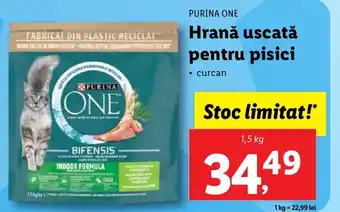 Lidl PURINA ONE Hrană uscată pentru pisici Ofertă