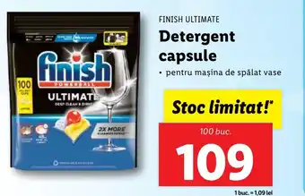 Lidl FINISH ULTIMATE Detergent capsule Ofertă