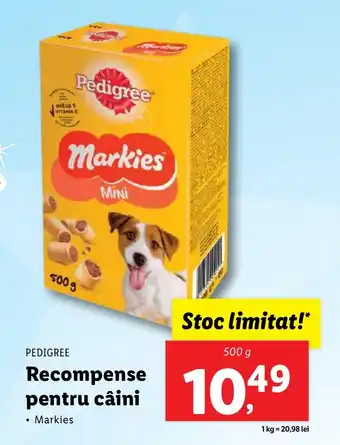 Lidl PEDIGREE Recompense pentru câini Ofertă