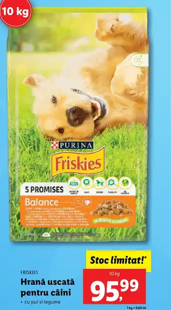 Lidl FRISKIES Hrană uscată pentru câini Ofertă