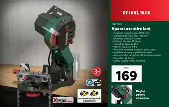 Lidl PARKSIDE Aparat ascuțire lanţ Ofertă