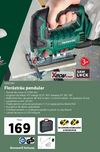 PARKSIDE® Fierăstrău pendular