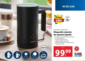Lidl SILVERCREST® KITCHEN TOOLS Dispozitiv electric de spumat laptele Ofertă