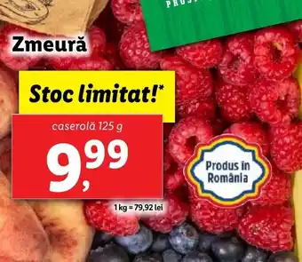 Lidl Zmeură Ofertă