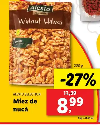 Lidl ALESTO SELECTION Miez de nucă Ofertă