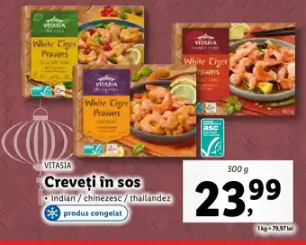Lidl VITASIA Creveţi în sos Ofertă