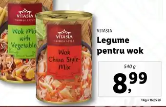Lidl VITASIA Legume pentru wok Ofertă