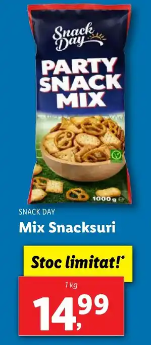 Lidl SNACK DAY Mix Snacksuri Ofertă