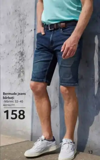 Selgros Bermude jeans bărbați Ofertă