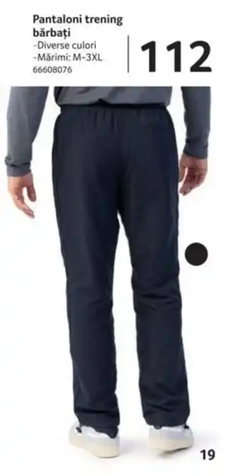 Selgros Pantaloni trening bărbați Ofertă