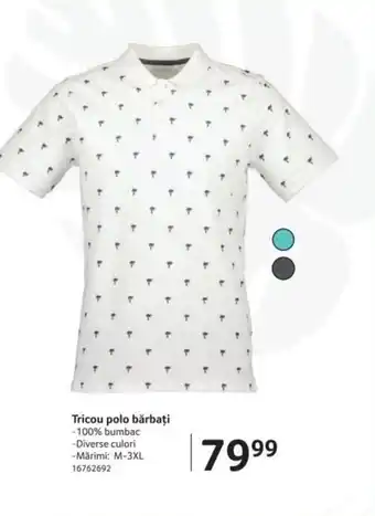 Selgros Tricou polo bărbaţi Ofertă