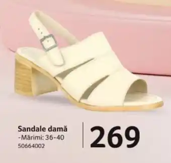 Selgros Sandale damă Ofertă