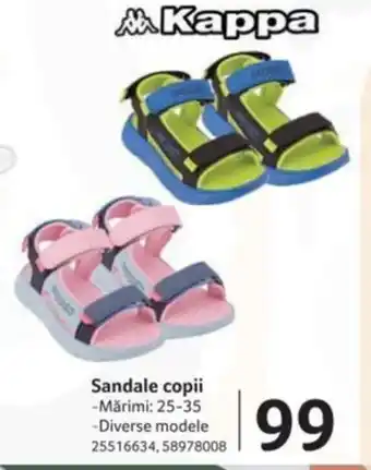 Selgros Sandale copii Ofertă