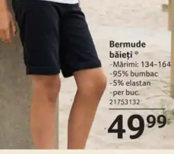 Selgros Bermude băieți Ofertă