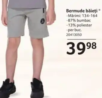 Selgros Bermude băieți Ofertă