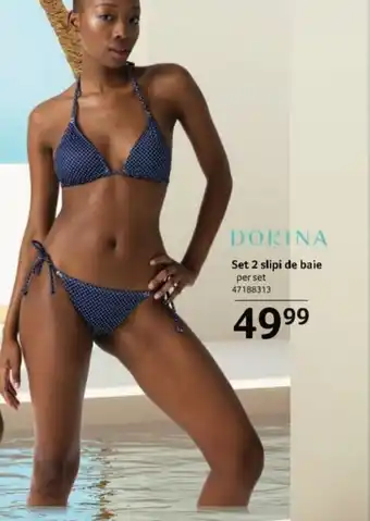 Selgros Set 2 slipi de baie Ofertă