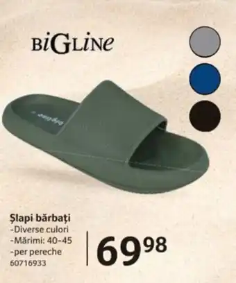 Selgros Şlapi bărbaţi Ofertă