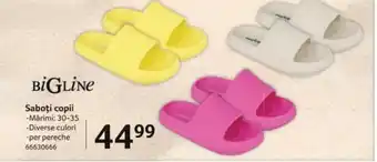Selgros Saboți copii Ofertă