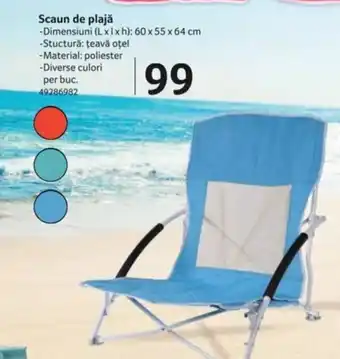 Selgros Scaun de plajă Ofertă