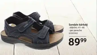 Selgros Sandale bărbați Ofertă
