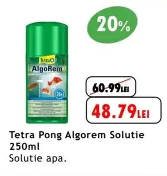 Animax Tetra Pong Algorem Solutie 250ml Ofertă
