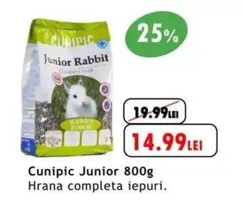Animax Cunipic Junior 800g Ofertă