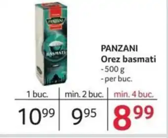 Selgros PANZANI Orez basmati Ofertă