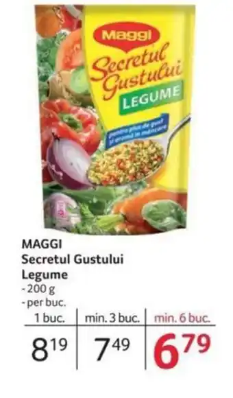 Selgros MAGGI Secretul Gustului Legume Ofertă