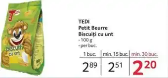 Selgros TEDI Petit Beurre Biscuiți cu unt Ofertă