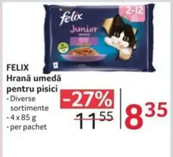 Selgros FELIX Hrană umedă pentru pisici Ofertă