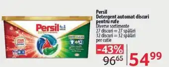 Selgros Persil Detergent automat discuri pentru rufe Ofertă