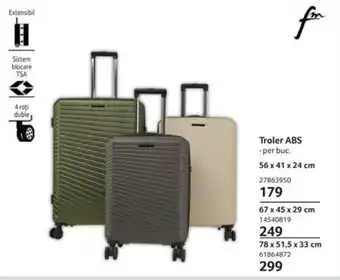 Selgros Troler ABS Ofertă