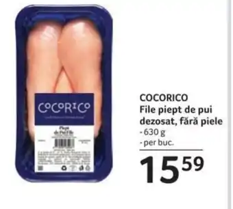 Selgros COCORICO File piept de pui dezosat, fără piele Ofertă