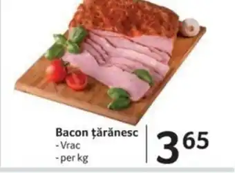 Selgros Bacon ţărănesc Ofertă