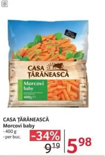 Selgros CASA ŢĂRĂNEASCĂ Morcovi baby Ofertă