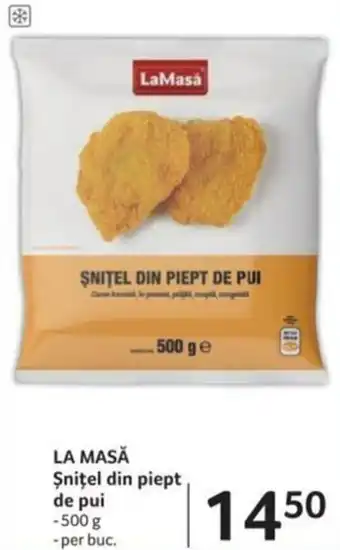 Selgros LA MASĂ Șniţel din piept de pui Ofertă