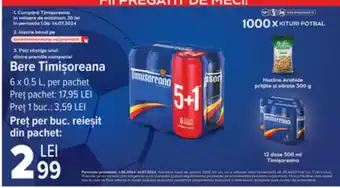 Carrefour Bere Timişoreana Ofertă